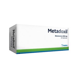 METADOXIL		 CAJA X 20 TAB (METADOXINA)