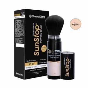 SUNSTOP POWDER BRUSH TRIGUEÑO CAJA X 5 GR (PROTECTOR SOLAR PARA ADULTOS)