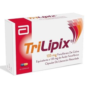 TRILIPIX 135 MG CAJA X 30 CAP (FENOFIBRICO ACIDO)