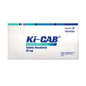 KI-CAB 50 MG CAJA X 30 TAB (TEGOPRAZAN)