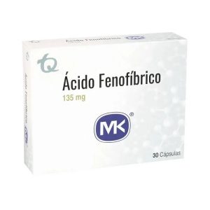 ACIDO FENOFIBRICO MK 135 MG CAJX30CAP CAJA X 30 CAP (FENOFIBRICO ACIDO)