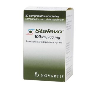 STALEVO 100+25+200MG 30FCT BO CO CAJA X 30 (CARBIDOPA+ENTACAPONA+LEVODOPA)