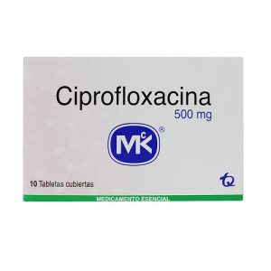 CIPROFLOXACINO MK X500MG TAB CAJX10TAB (CIPROFLOXACINO)