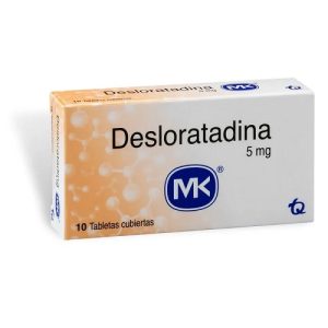 DESLORATADINA MK 5 MG TAB CAJX10TAB CAJX10TAB (DESLORATADINA)