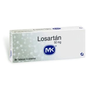 LOSARTAN MK 50MG TABLETAS CAJA X 30 TAB (LOSARTAN)