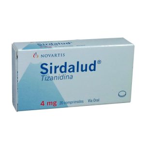 SIRDALUD TAB 4MG TRI (2X10) CO CAJA X 20 (TIZANIDINA)