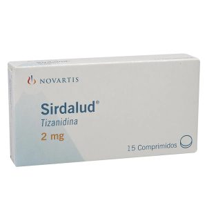 SIRDALUD TAB 2MG (X15) CO CAJA X 15 (TIZANIDINA)