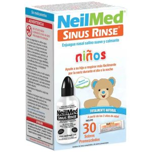 SINUS RINSE PEDIATRICO KIT - 30CT KIT 30 SOBR + DISPO (SOLUCIONES DESCONGESTIONANTES)