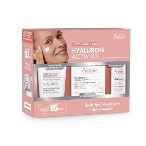 AV HYALURON ACTIV B3 CREMA regen celular 50 mL + AV GEL MICELAR Desmaqui 200mL + PACK