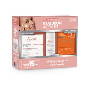 AV HYALURON ACTIV B3 AQUA GEL - EMULSION 50 ML + AV SOLAR Antied EmulSPF 50+ 50m PACK (PROTECTOR SOLAR PARA ADULTOS)