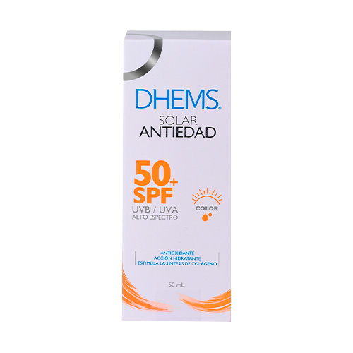 DH PROTECTOR SOLAR ANTIEDAD CON COLOR FRASCO X 50 ML (PROTECTOR SOLAR PARA ADULTOS)