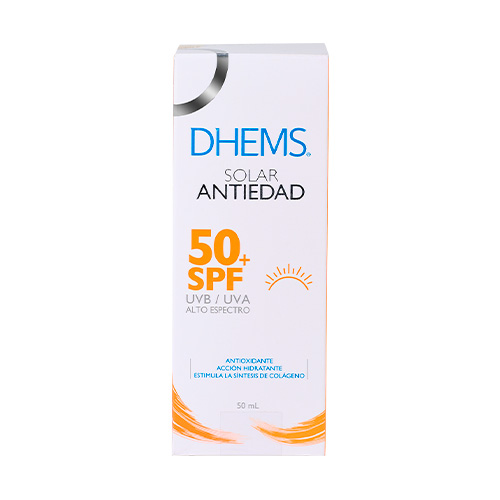 DH PROTECTOR SOLAR ANTIEDAD SIN COLOR FRASCO X 50 ML (PROTECTOR SOLAR PARA ADULTOS)
