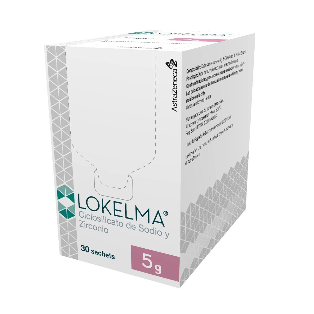 LOKELMA PWD 5G SCHT 1X30 EA CO CAJA X 30 SACHETS