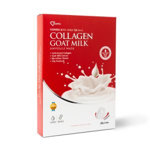 COLLAGEN GOAT MILK AMPOULE MASK CAJA X 5