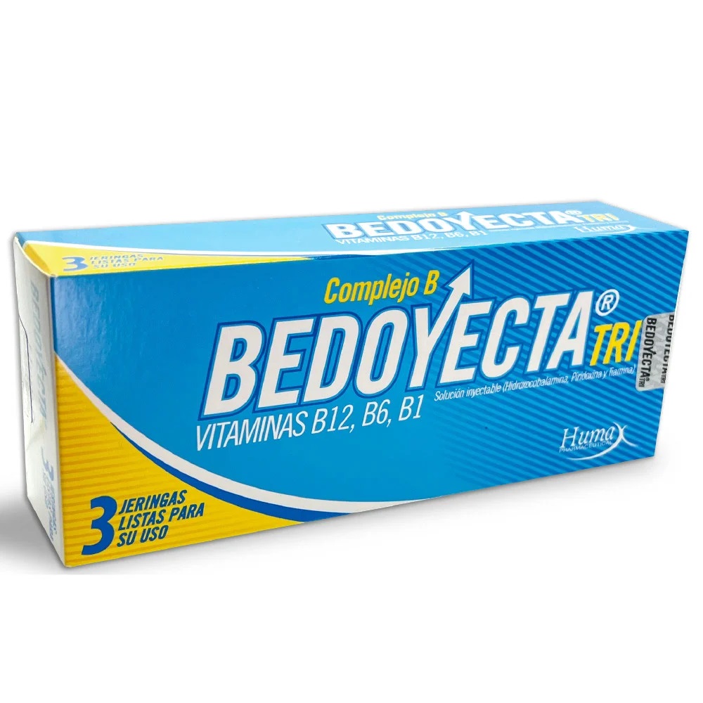 BEDOYECTA TRI JERINGA PRELL 2ML CAJA X 3 CAJA X 3 JERINGAS PRELLENADAS (BEDOYECTA TRI)
