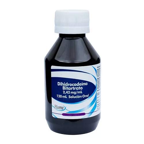 DIHIDROCODEINA B 242MG/100ML JARABE FCO X 120ML FRASCO X 120 ML