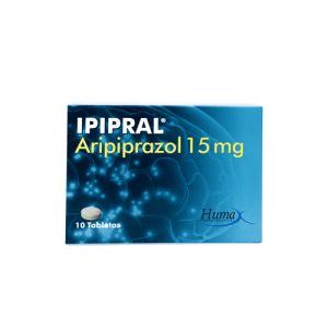 IPIPRAL (ARIPIPRAZOL) TAB 15 MG CAJA X 10 TAB CAJA X 10 TABLETAS