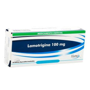 LAMOTRIGINA 100 MG CAJA X 30 TAB CAJA X 30 TABLETAS (LAMOTRIGINA 100 MG)