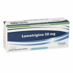 LAMOTRIGINA 50 MG CAJA X 30 TAB CAJA X 30 TABLETAS (LAMOTRIGINA 50 MG)