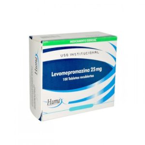 LEVOMEPROMAZINA 25 MG CAJA X 100 TAB CAJA X 100  TABLETAS (LEVOMEPROMAZINA 25 MG)