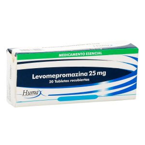 LEVOMEPROMAZINA 25 MG CAJA X 20 TAB CAJA X 20 TABLETAS (LEVOMEPROMAZINA 25 MG)