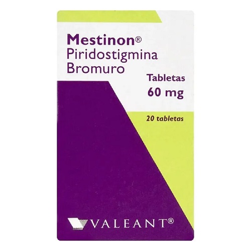 MESTINON (PIRIDOSTIGMINA) 60 MG CJ X 20 TAB FRASCO X 20 TABLETAS