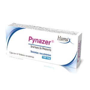 PYNAZER (PINAVERIO) 100 MG CAJA X 14 TAB CAJA X 14 TABLETAS (PYNAZER (PINAVERIO) 100 MG)