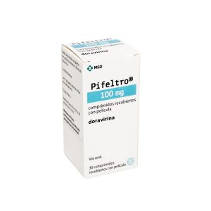 PIFELTRO 100MG 30TAB COL CAJA X 30 TABLETAS RECUBIER (DORAVIRINA)
