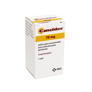 CANCIDAS 70MG VIAL COL CAJA X 1 VIAL (CASPOFUNGINA)