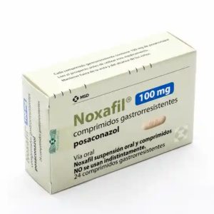 NOXAFIL 100MG 2X12TAB COL CAJA X 24 TABLETAS RECUBIER (POSACONAZOL)