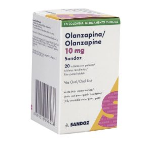 OLANZAPINA 10MG FRASCO X 20 TABL (OLANZAPINA 10MG)