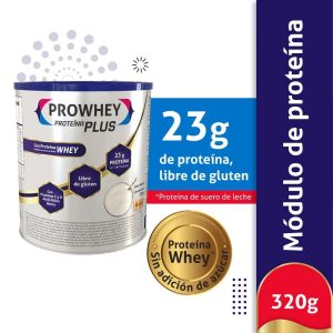 PROWHEY PROTEINA PLUS NATURAL LATA 320G LATA (MULTIVITAMINICO) (MULTIVITAMINICO)