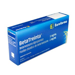 BETATREINTA 5MG+2MG/ML AMP INY X 1ML CAJA AMPOL X 1ML