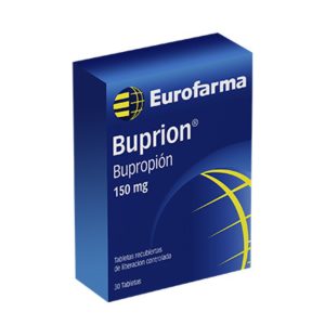 BUPRION 150MG CJA X 30TAB CAJA X 30TAB (BUPROPION CLORHIDRATO 150MG)
