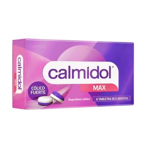 CALMIDOL MAX CJA X 6 TAB RECUBIERTAS CAJA X 6 TAB