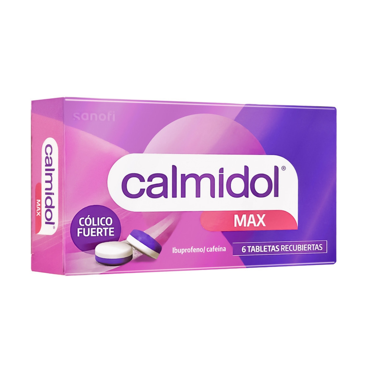 CALMIDOL MAX CJA X 6 TAB RECUBIERTAS CAJA X 6 TAB