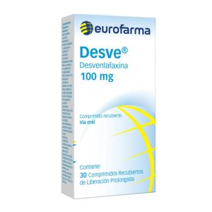 DESVE 100MG CJA X 30TAB CAJA X 30 TAB (DESVENLAFAXINA�100MG)