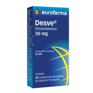 DESVE 50MG CJA X 30TAB CAJA X 30 TAB (DESVENLAFAXINA�50MG)