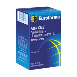 ATAK CLAV 400MG+57MG SUSP FCO X 70ML CAJA FRASCO X 70ML