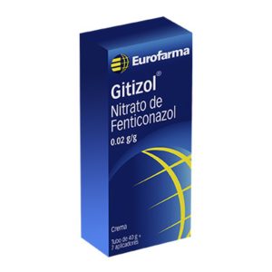 GITIZOL CREMA VAG CJA CON TUBO X 40G + 7 APLIC CAJA TUBO X 40G (NITRATO DE FENTICONAZOL  2G)
