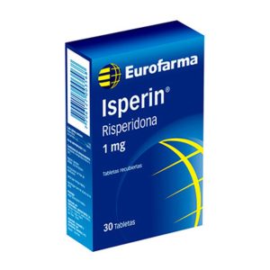 ISPERIN 1MG CJA X 30TAB CAJA X 30TAB (RISPERIDONA 1MG)
