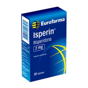 ISPERIN 2MG CJA X 30TAB CAJA X 30TAB (RISPERIDONA 2MG)