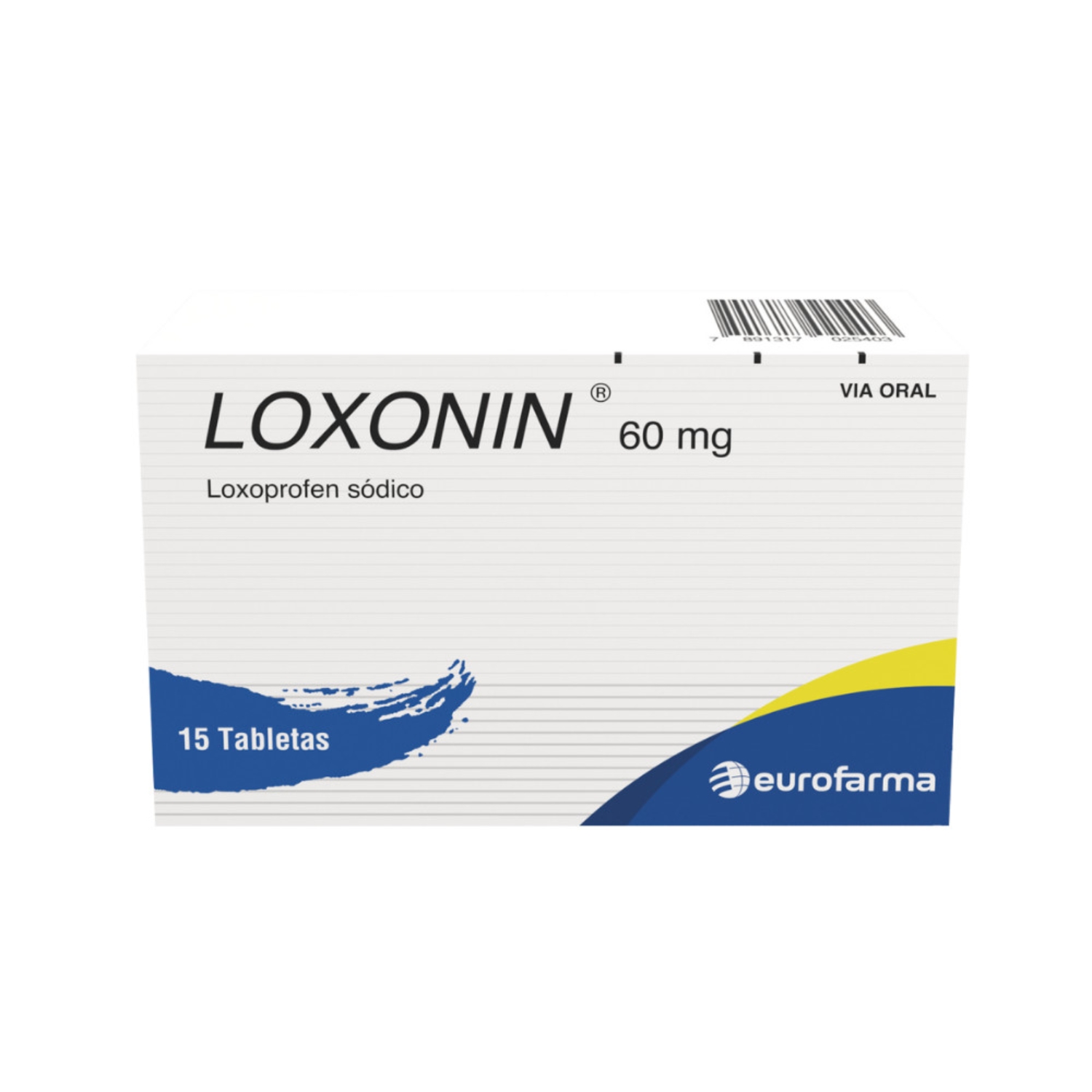 LOXONIN 60MG CJA X 15TAB CAJA X 15 TAB