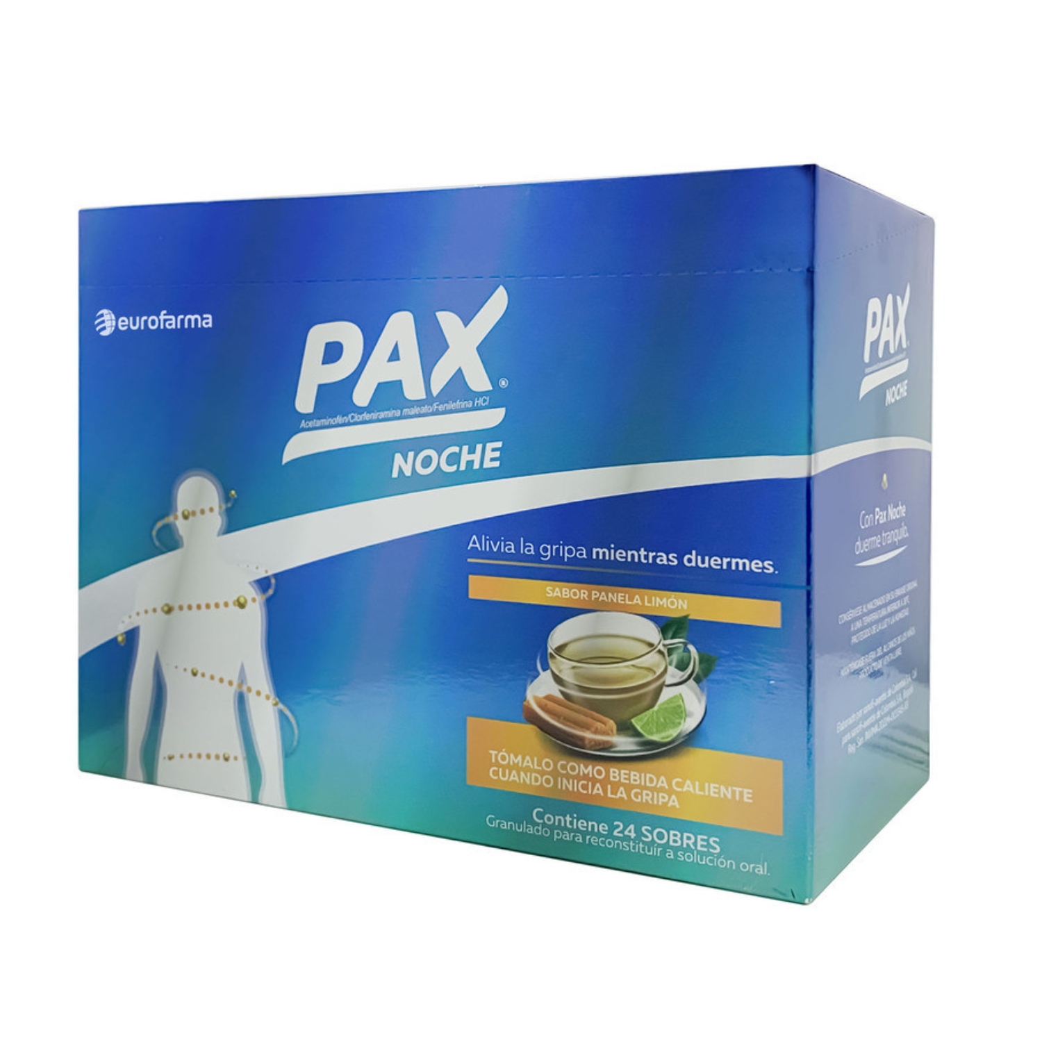 PAX NOCHE LIMON CJA X 24 SOBRES 6G CAJA X 24 SOBRES