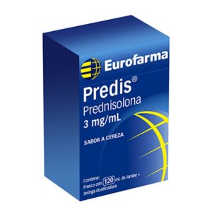 PREDIS 3MG-ML  FCO X 120ML CAJA FRASCO X 120ML (PREDNISOLONA   300MG)
