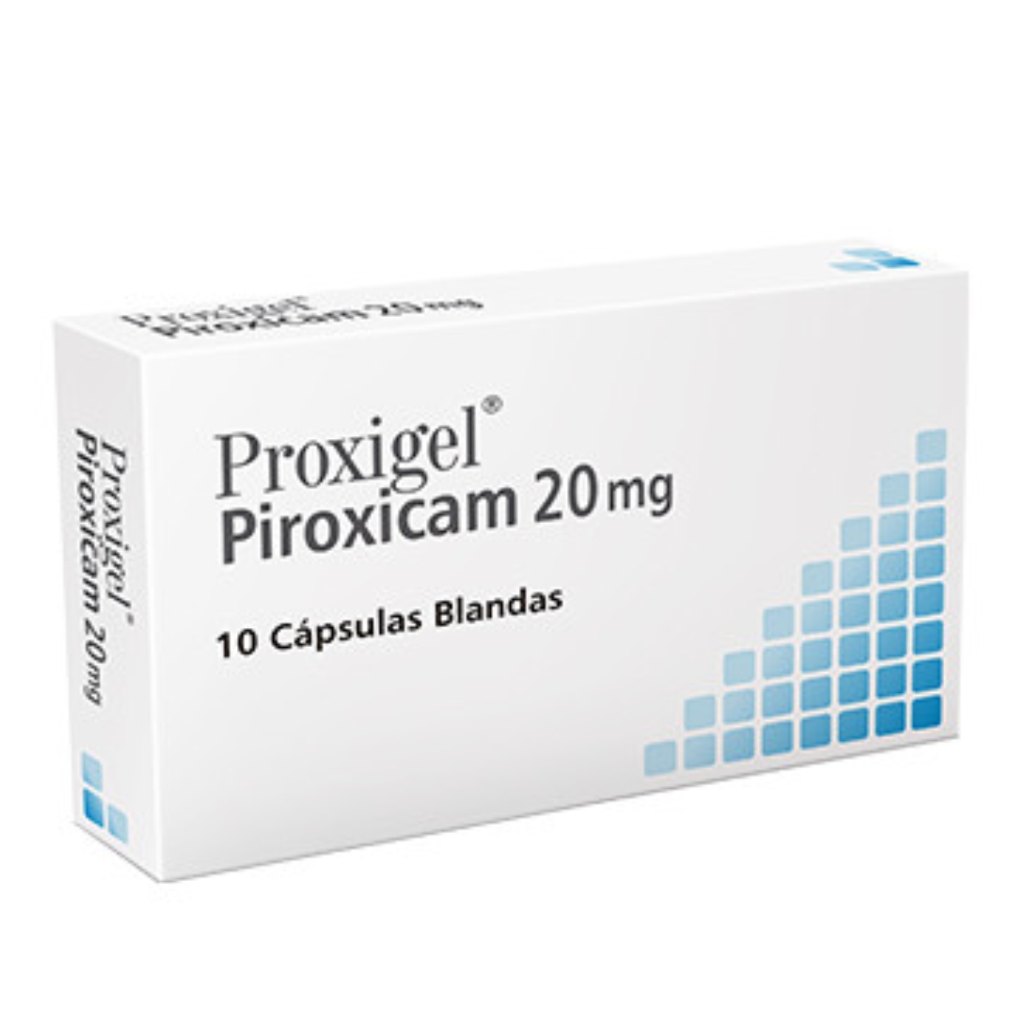PROXIGEL 20 MG  CJA X 10CBG CAJA X 10 CBG (PIROXICAM 20MG)
