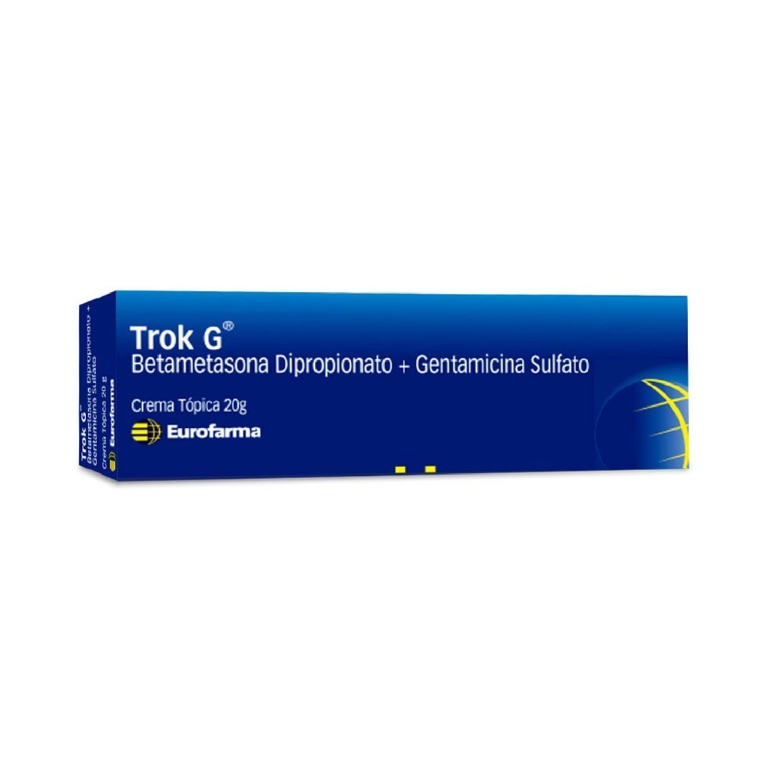 TROK G CREMA TOP CJA CON TUBO X 20G CAJA TUBO X 20G