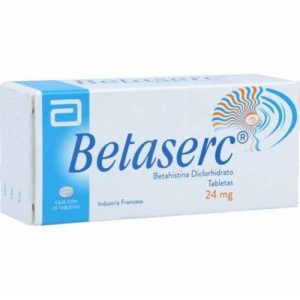 BETASERC 24 MG X 20 TAB (BETAHISTINA)