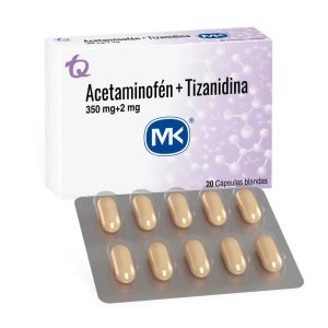 ACETAM+TIZANIDINA MK 350MG+2MG CJX20CAPB CJX20CAPB (ACETAM+TIZANIDINA MK 350MG+2MG)