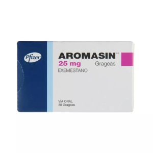 AROMASIN 25MG X 30 TABLETAS CAJA X 30 TAB (EXEMESTANO)
